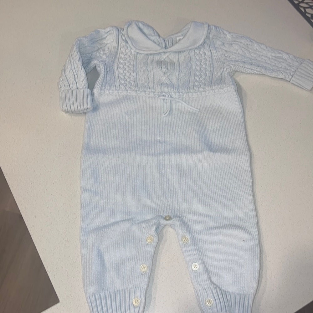 Ralph Lauren baby boy Aran knit 6 months